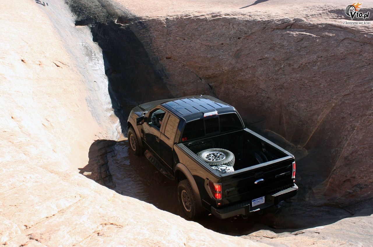 Ford SVT Raptor w terenie