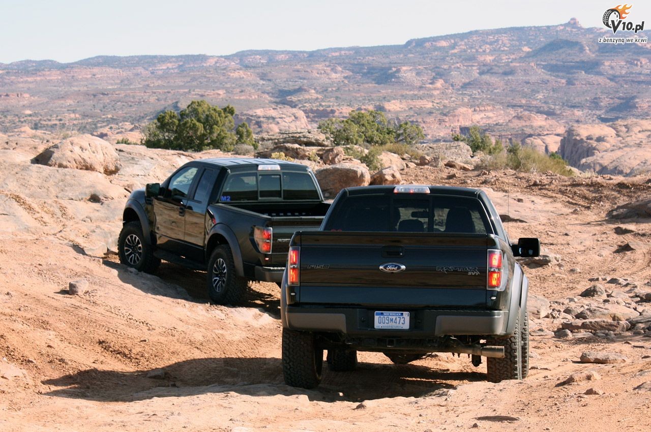 Ford SVT Raptor w terenie