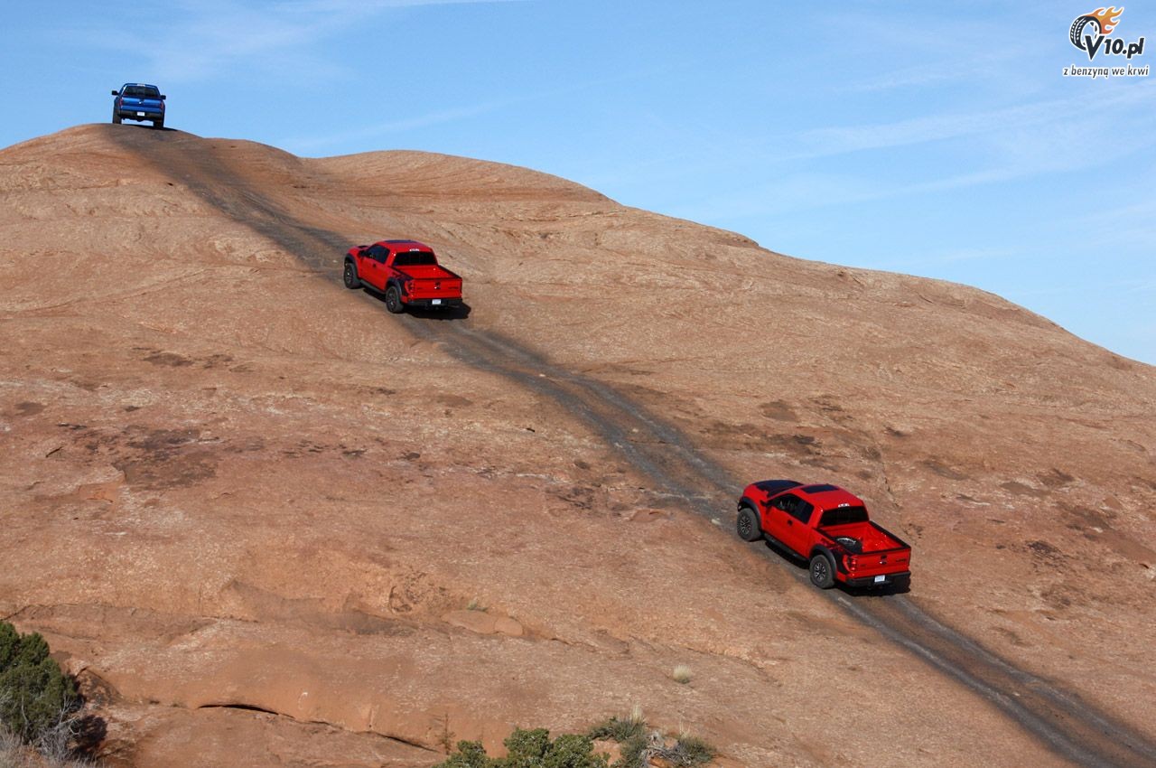 Ford SVT Raptor w terenie