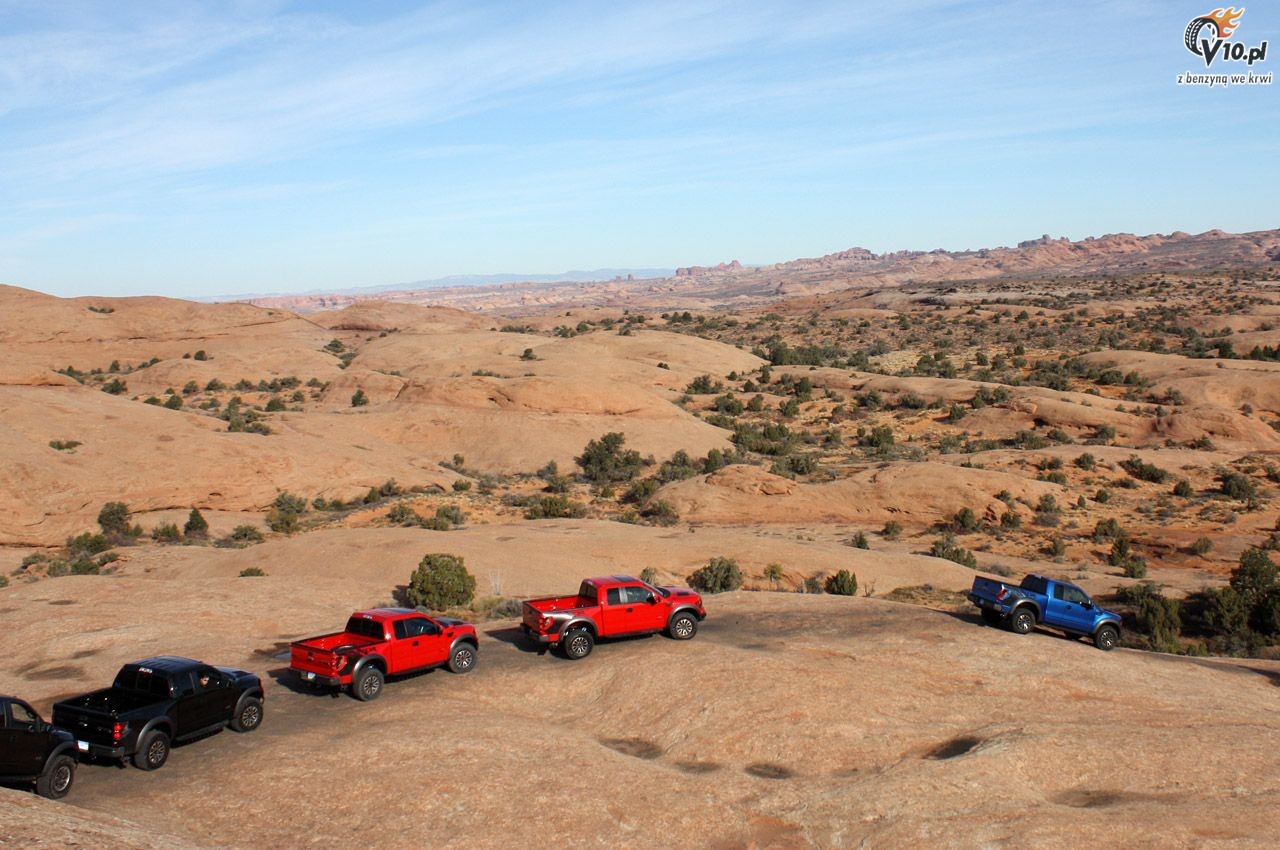 Ford SVT Raptor w terenie