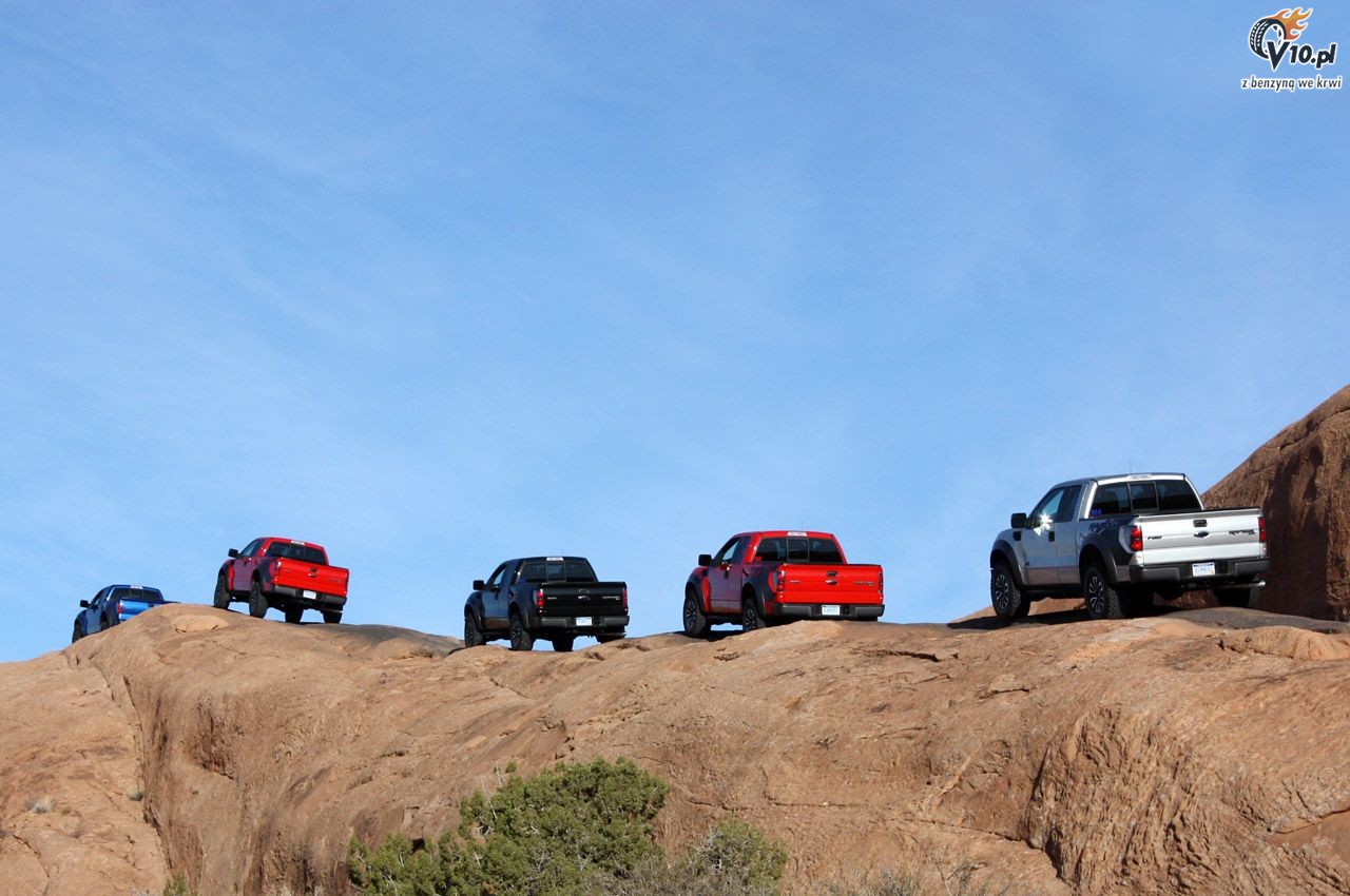 Ford SVT Raptor w terenie