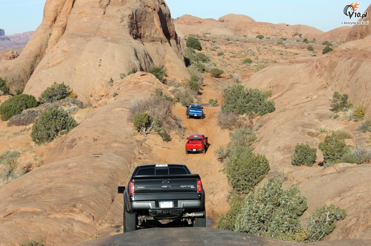 Ford SVT Raptor w terenie