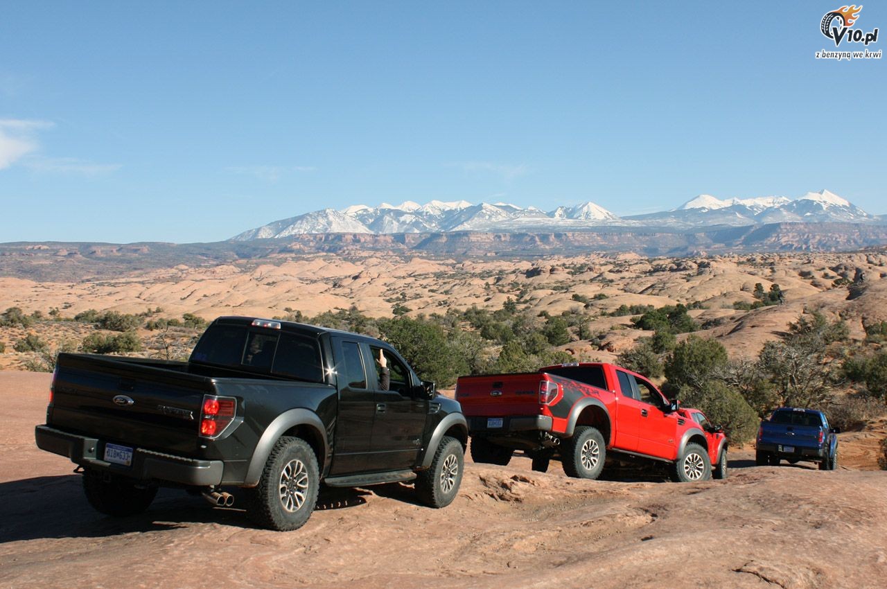 Ford SVT Raptor w terenie