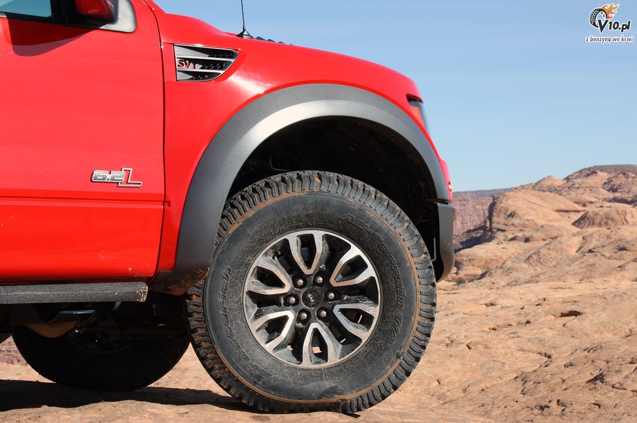 Ford SVT Raptor w terenie