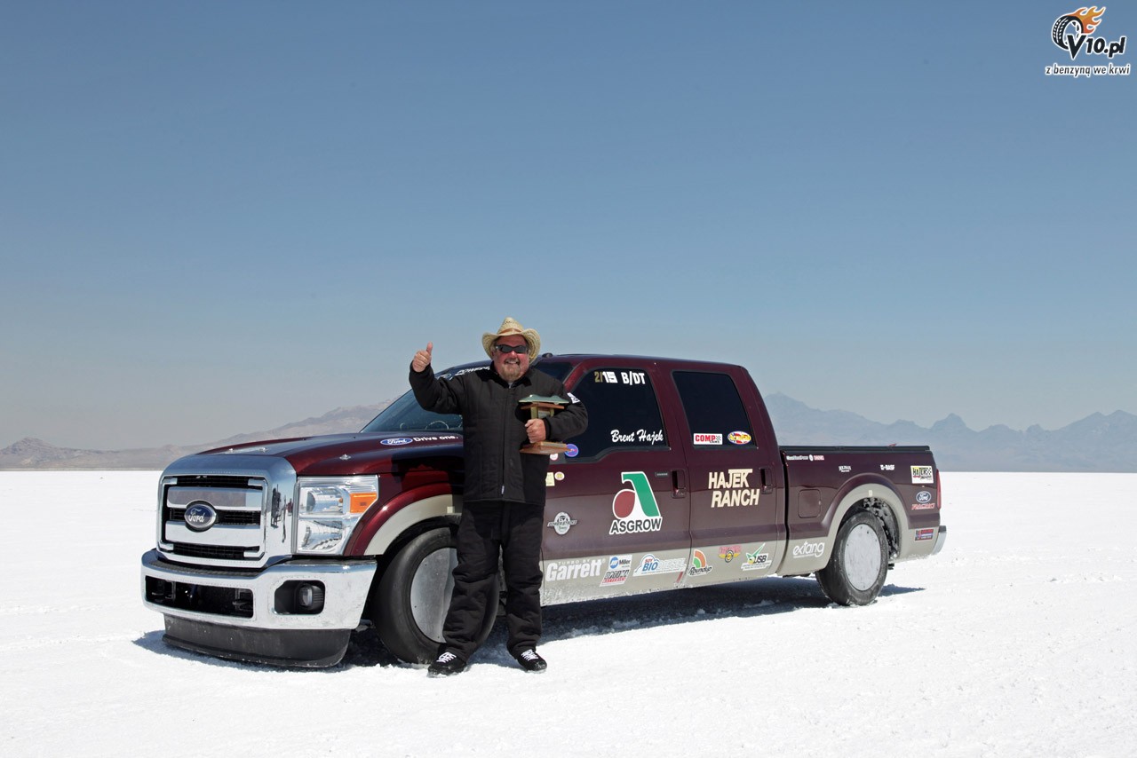 Ford F-250 HD Power Stroke - 2 rekordy prdkoci na Bonneville