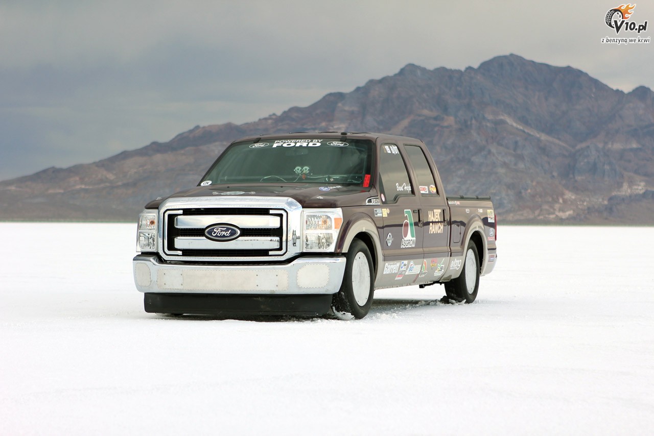 Ford F-250 HD Power Stroke - 2 rekordy prdkoci na Bonneville