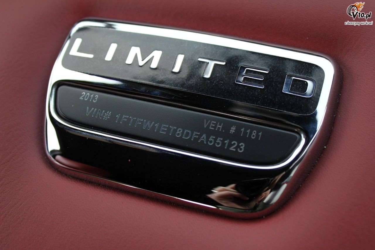 Ford F-150 Limited model na rok 2013