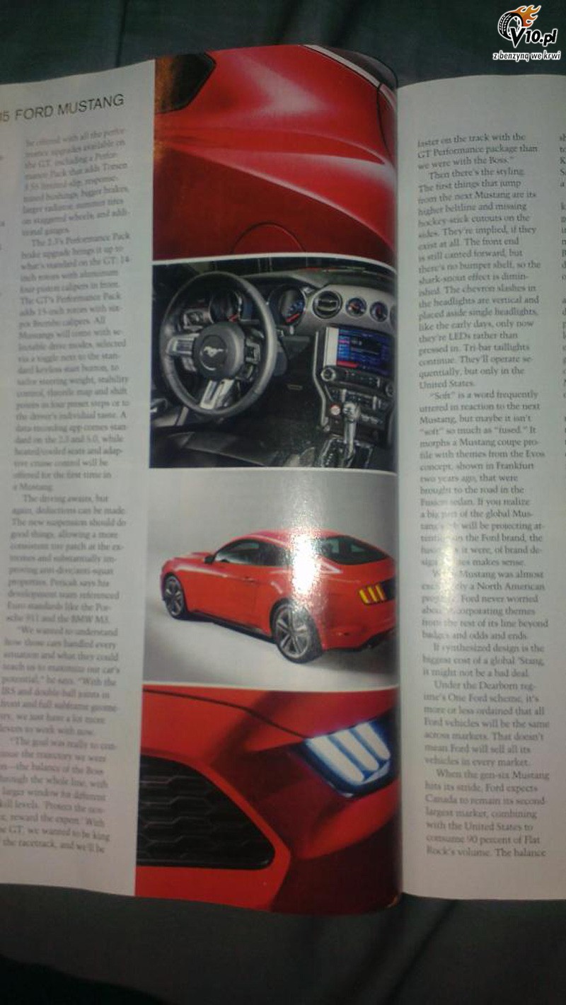 Nowy Ford Mustang - wycieky zdjcia