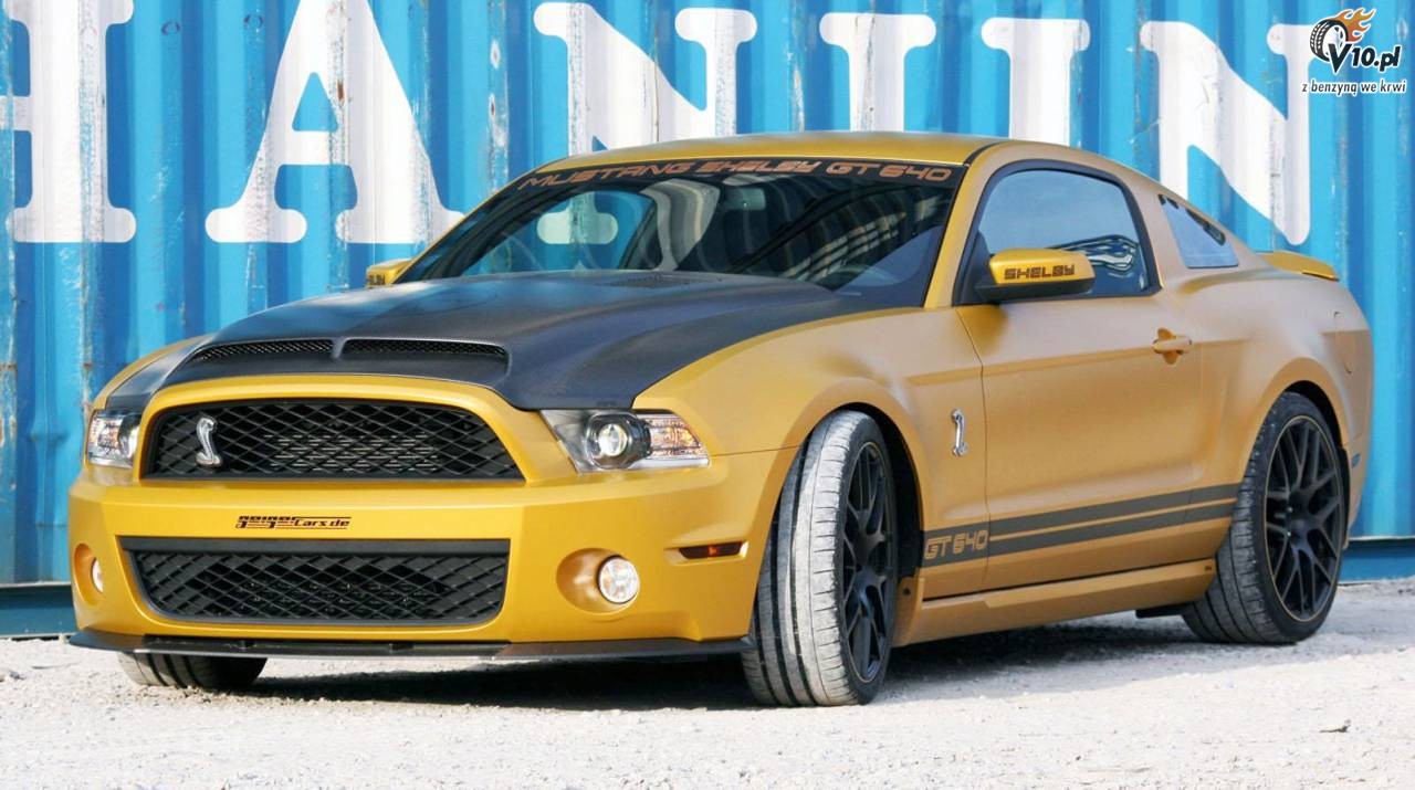 Mustang Shelby GT640 Golden Snake od GeigerCars