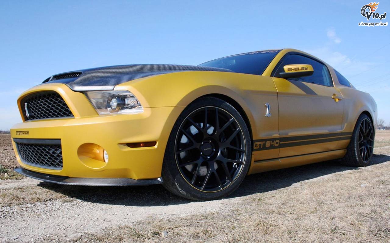 Mustang Shelby GT640 Golden Snake od GeigerCars