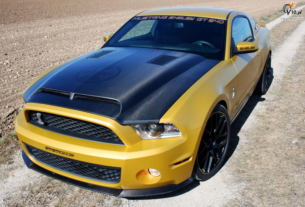Mustang Shelby GT640 Golden Snake od GeigerCars