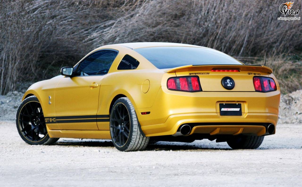 Mustang Shelby GT640 Golden Snake od GeigerCars