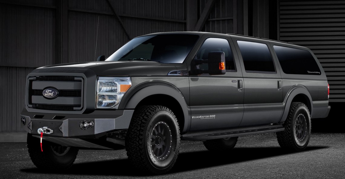 F-250 VelociRaptor SUV - gigant od Hennessey