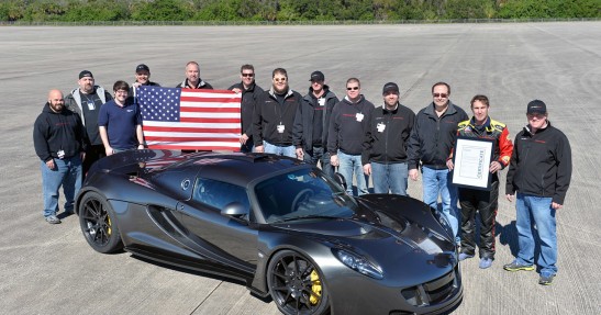 Hennessey Venom GT z nowym rekordem prędkości - 435 km/h