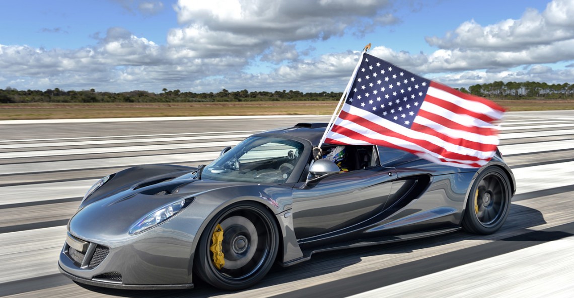 Hennessey Venom GT z nowym rekordem prędkości - 435 km/h