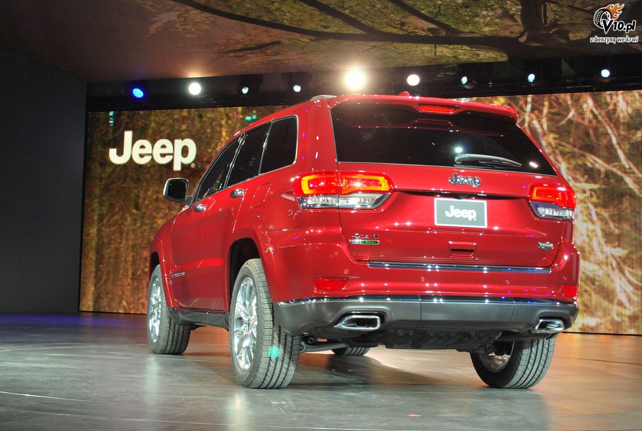Jeep Grand Cherokee po liftingu - premiera w Detroit