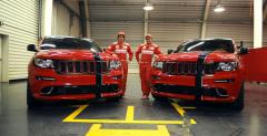 Grand Cherokee SRT8 Rosso Corsa - nowa bryka Alonso i Massy