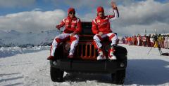 Grand Cherokee SRT8 Rosso Corsa - nowa bryka Alonso i Massy