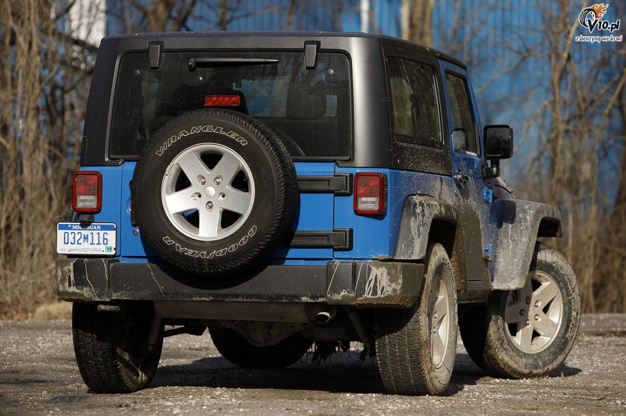Jeep Wrangler Sport model 2012