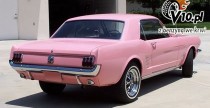 1966 Ford Mustang Playboy Pink