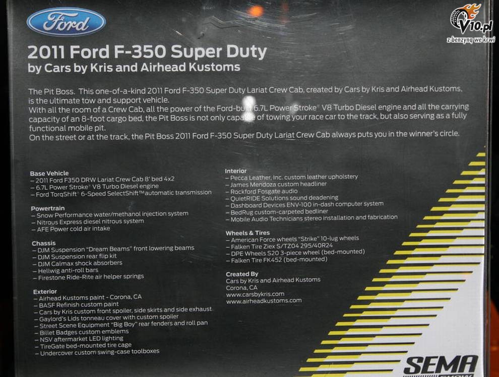 Ford F350 Super Duty Pit Boss