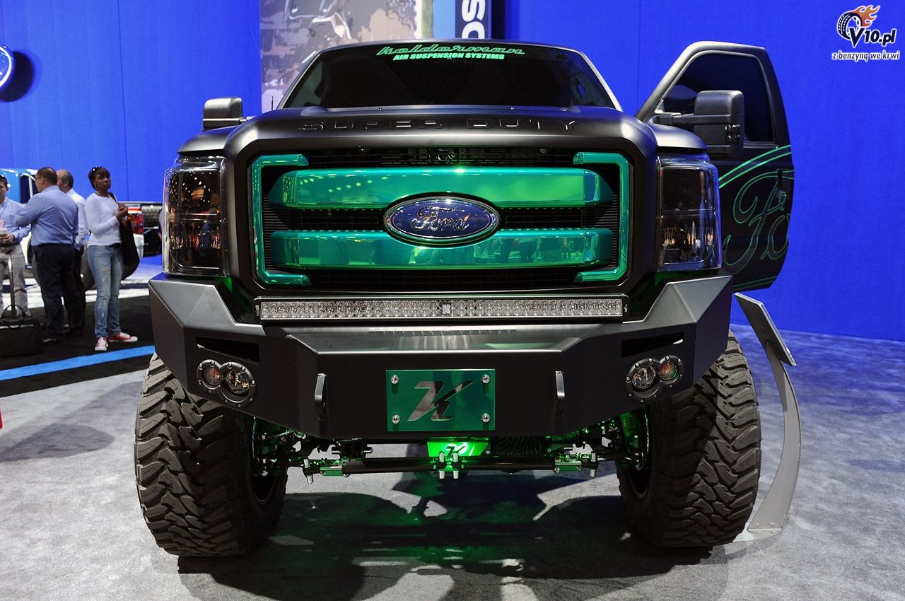 SEMA 2012: Kelderman Ford F-250 Super Duty
