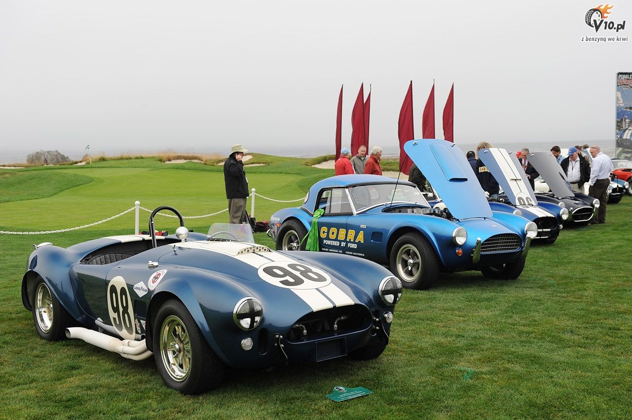 Kultowa Cobra w Pebble Beach 2012