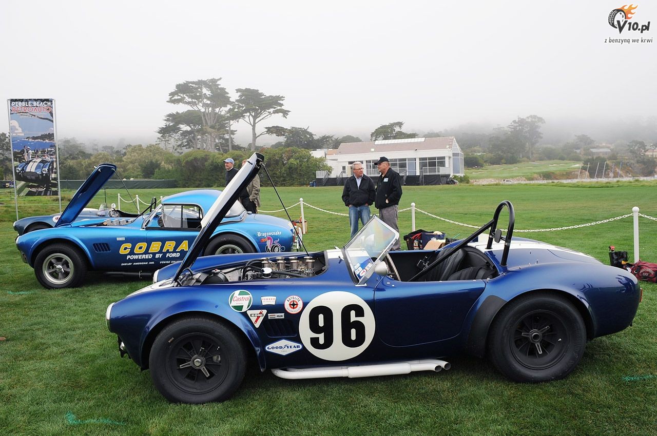 Kultowa Cobra w Pebble Beach 2012