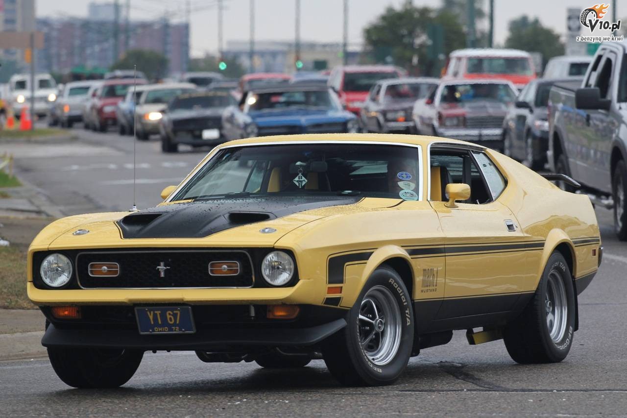 Muscle cars podczas Parady w Woodward 2010