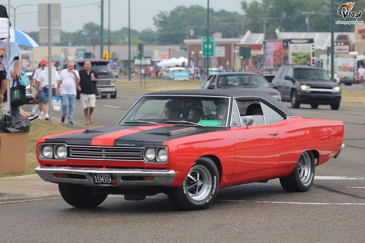 Muscle cars podczas Parady w Woodward 2010