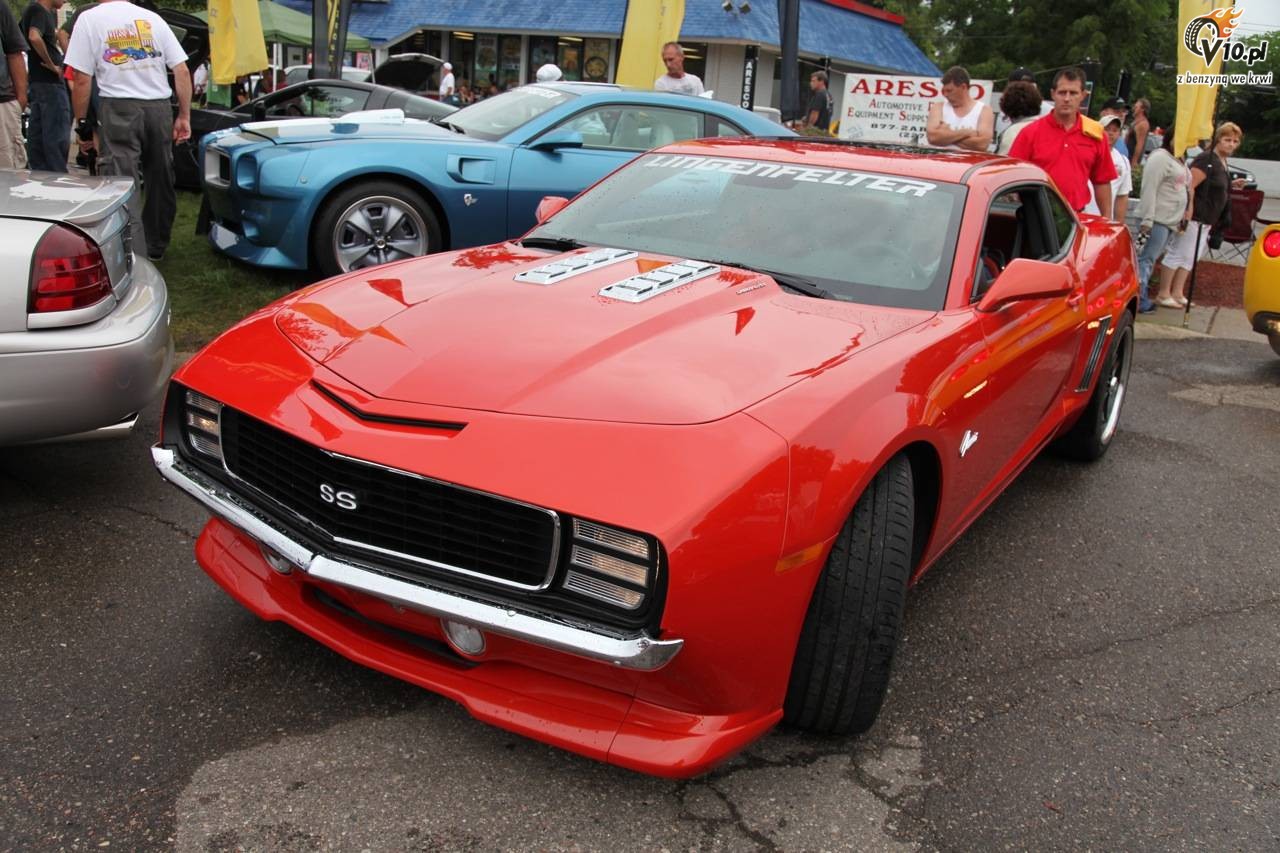 Muscle cars podczas Parady w Woodward 2010
