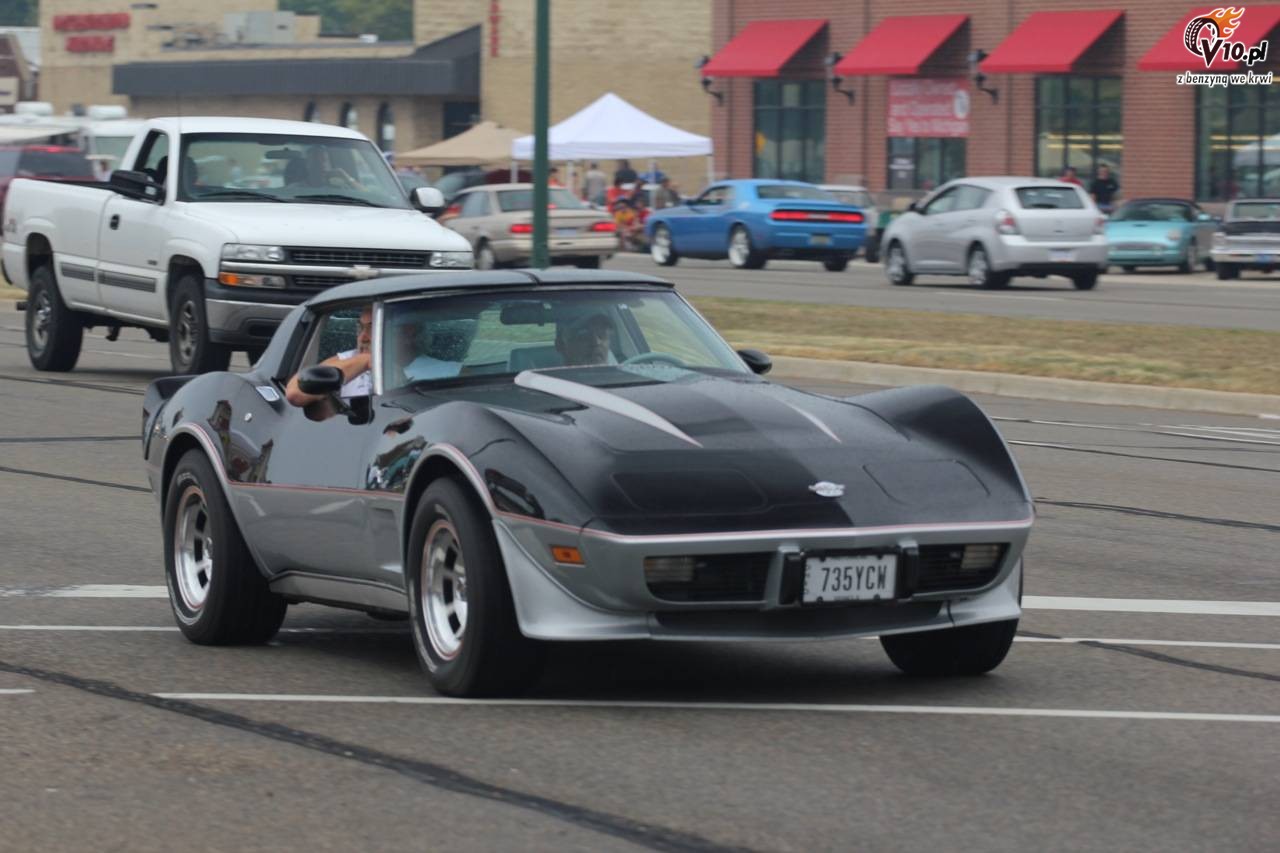Muscle cars podczas Parady w Woodward 2010