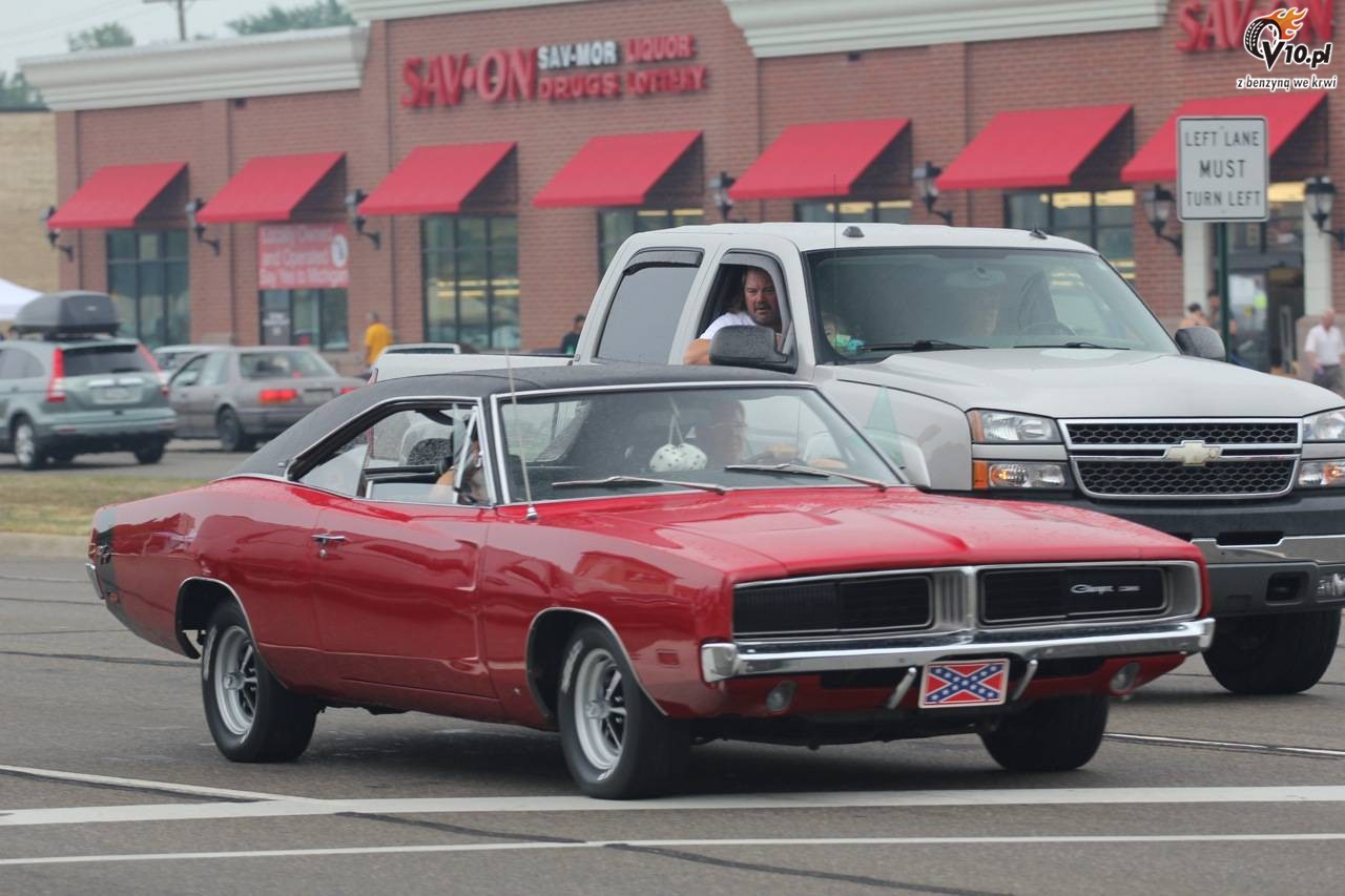 Muscle cars podczas Parady w Woodward 2010