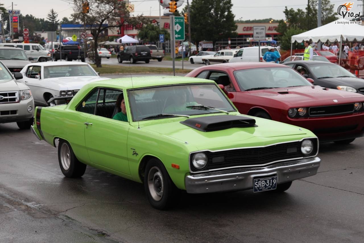 Muscle cars podczas Parady w Woodward 2010