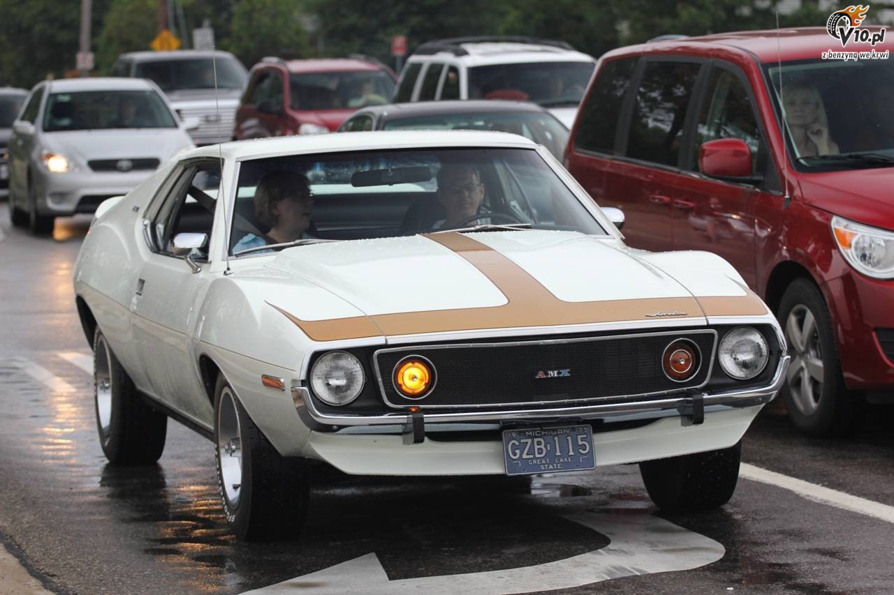 Muscle cars podczas Parady w Woodward 2010