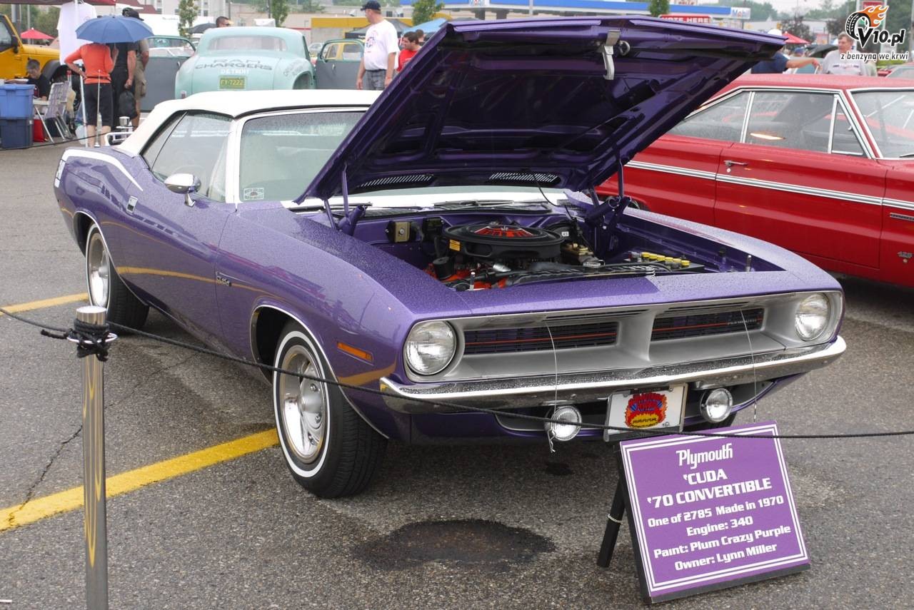 Muscle cars podczas Parady w Woodward 2010