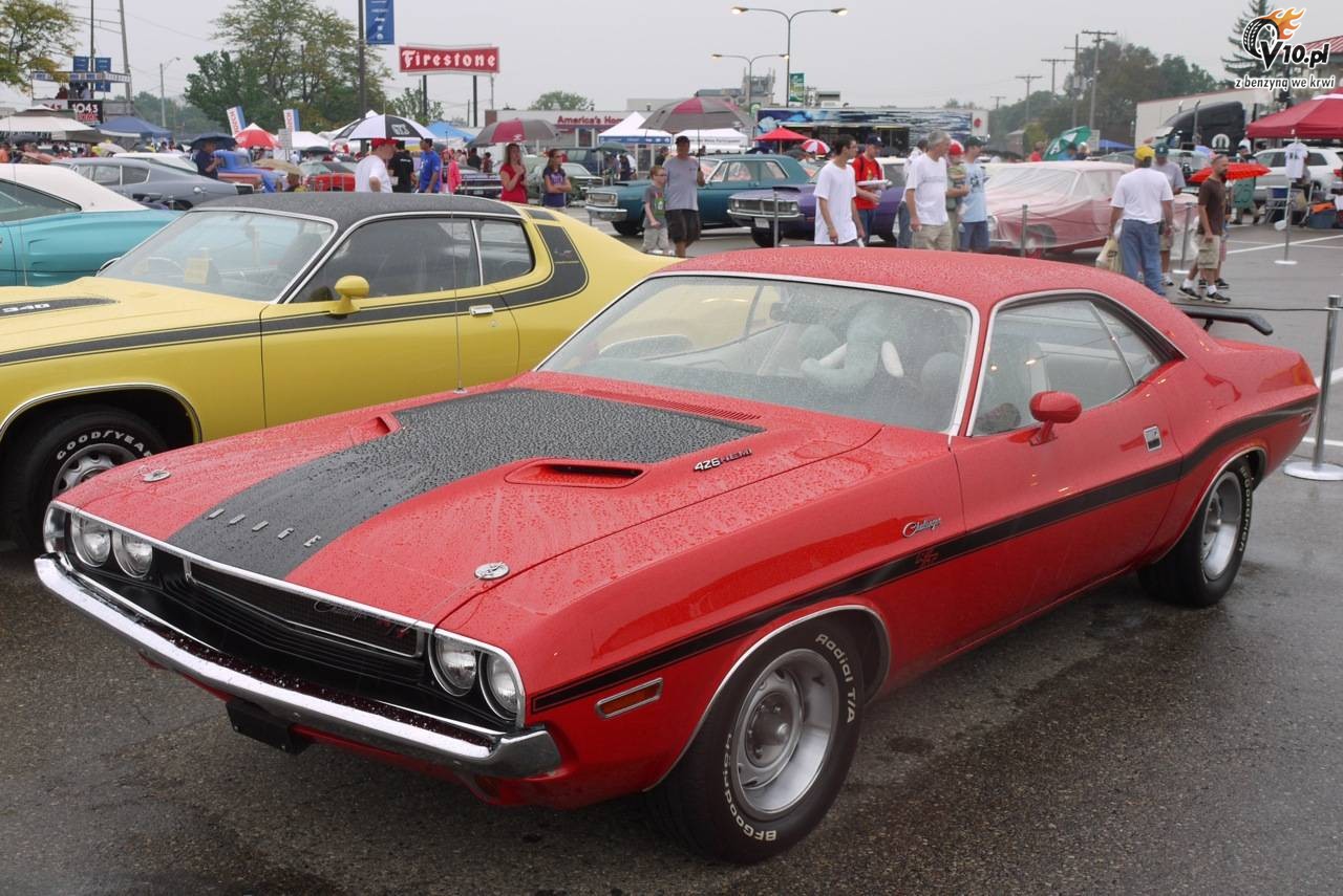 Muscle cars podczas Parady w Woodward 2010