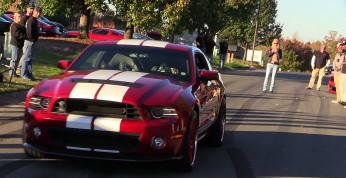 Shelby GT500 i palenie gumy zakończone totalnym kataklizmem