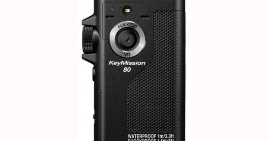 Nikon KeyMission 360, 170 oraz 80