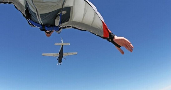 Wingsuit - przelecieli nad Nowym Jorkiem