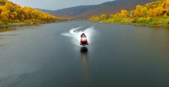 Norweg pobił rekord świata w długości przejazdu skuterem...