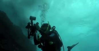 Nurek został porwany przez cofającą się wodę