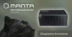 Manta Bar FM Bluetooth Speaker SPK201FM