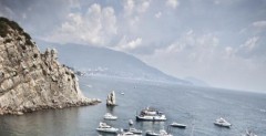 Rosjanin skoczył jak nikt wcześniej w Red Bull Cliff Diving na Ukrainie Rosjanin skoczył jak nikt wcześniej w Red Bull Cliff Diving na Ukrainie