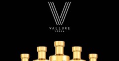 Wódka Vallure w butelce 24-karatowego złota