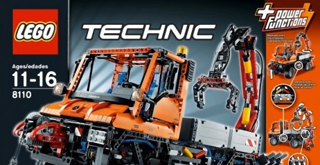 Unimog - pojazd z rekordow iloci elementw z serii Lego Technic