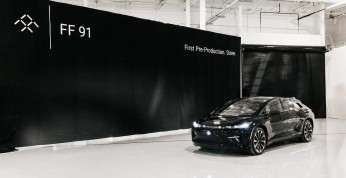 Faraday Future zbudował przed produkcyjny egzemplarz FF 91