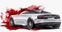 Nowe Audi e-Tron Spyder Concept - szkic