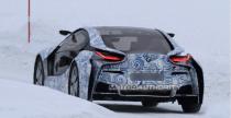 BMW i8 uchwycone na kole podbiegunowym