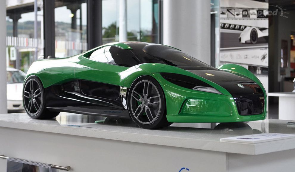 Volkswagen Concept na energi soneczn